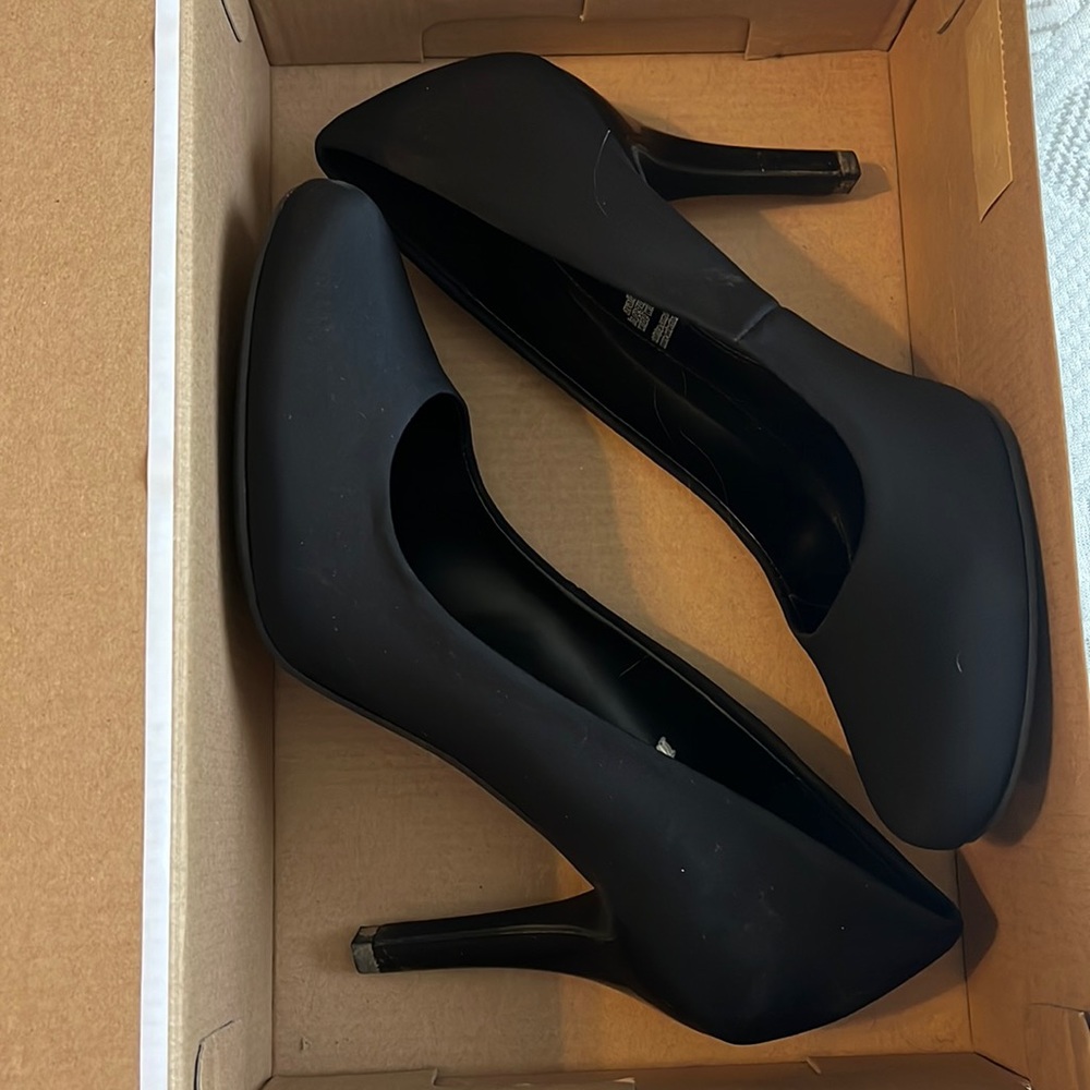 black heels